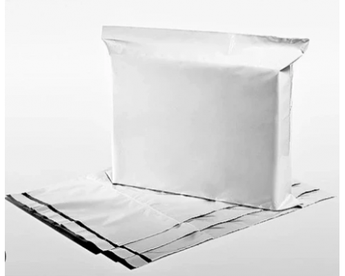 Пакет курьерский белый 400*500+40мм 50 мкм без кармана (уп500шт) купить в Челябинске в Упакофф