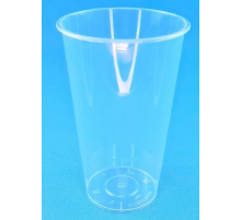Стакан 500мл BUBBLE CUP прозрачный глянцевый (25шт/20уп)