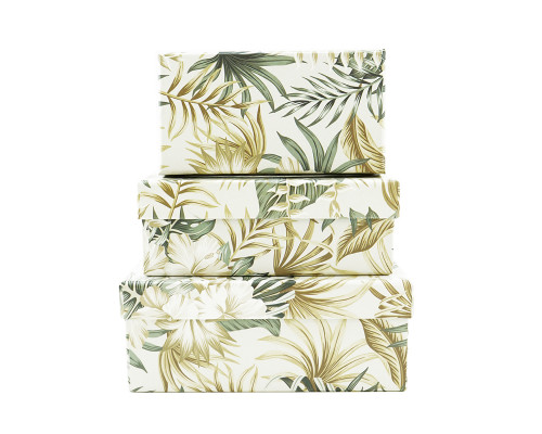 Коробка подарочная 15*9,5*6 Тропики купить в Челябинске в Упакофф