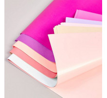 Пленка матовая в листах 60*60 (20шт) двухсторонняя цвет в ассортименте