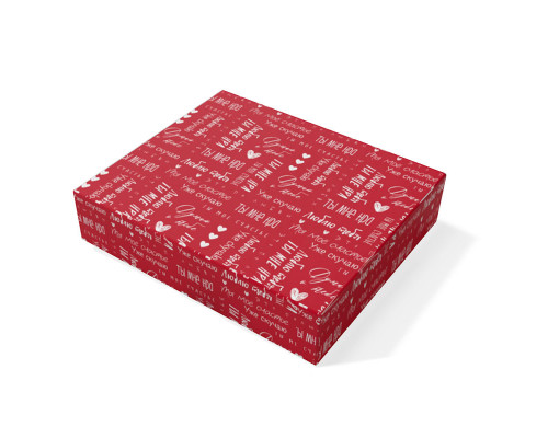 Коробка подарочная самосборная Для тебя 20*17*6см купить в Челябинске в Упакофф