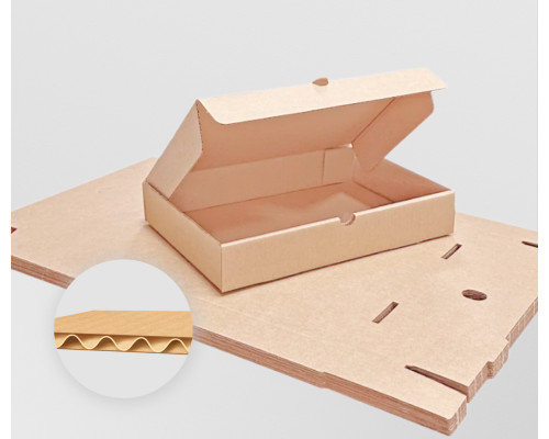 Коробка картонная самосборная 510*300*30мм СП купить в Челябинске в Упакофф