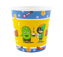 Стакан бумажный 190мл Геймерская Звездный бой 6шт ВЕСЕЛУХА