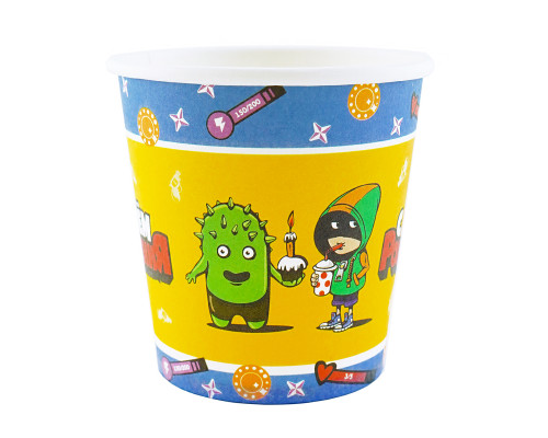 Стакан бумажный 190мл Геймерская Звездный бой 6шт ВЕСЕЛУХА купить в Челябинске в Упакофф