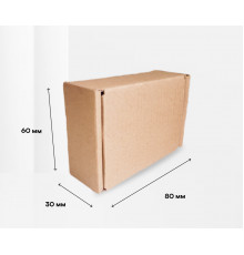Коробка картонная самосборная 80*60*30мм СП УФА ЧЛБ НСК