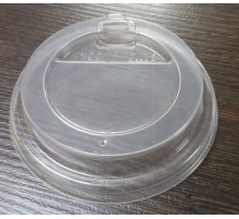 Крышка для стакана бум прозр TLS-80 с закр питейником 100/1000