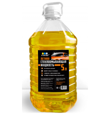 Жидкость для стеклоомывателя МУХОМОЙКА Атлантида 5л с ароматом апельсиновый смак