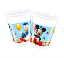 Стакан пластиковый 200мл Игривый Микки Маус 8шт PROCOS S.A.