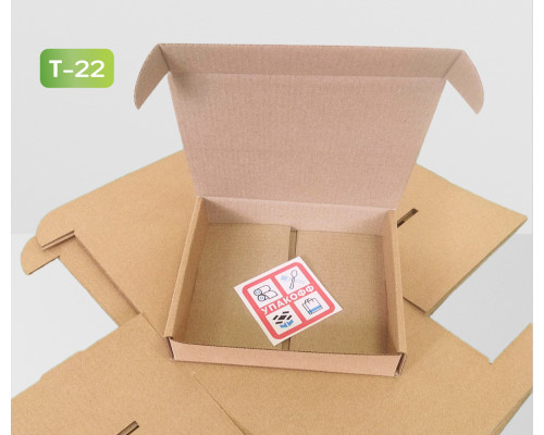 Коробка картонная самосборная 395*380*80мм СП купить в Челябинске в Упакофф