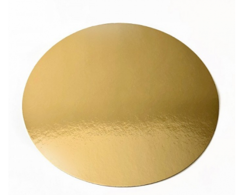Подложка для торта 0,8 золото d240мм купить в Челябинске в Упакофф