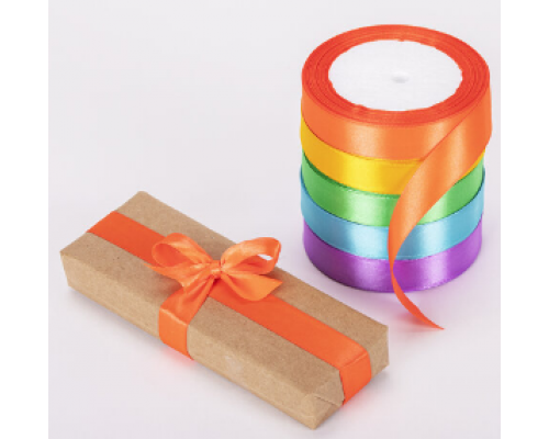 Лента атласная 20мм 23м в ассортименте купить в Челябинске в Упакофф