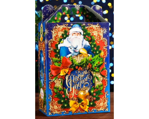 Коробка НГ Ярок-Подарок 150*85*280 1000гр купить в Челябинске в Упакофф