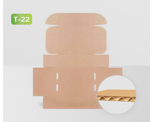 Коробка картонная самосборная 400*100*20мм СП купить в Челябинске в Упакофф