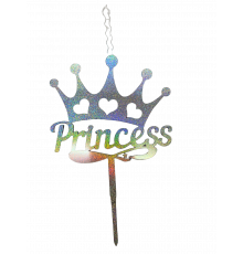 Топпер-свеча "Princess" хамелеон