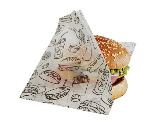 Пакет бумажный уголок 175*140 с печатью крафт купить в Челябинске в Упакофф