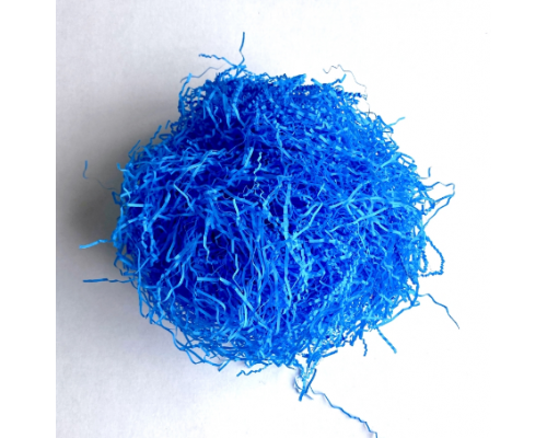 Бумажный наполнитель синий кг купить в Челябинске в Упакофф