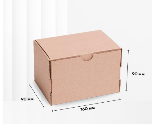 Коробка картонная самосборная 160*90*90мм СП ЧЛБ