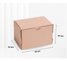 Коробка картонная самосборная 60*30*30мм СП ЧЛБ