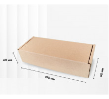 Коробка картонная самосборная 190*60*40мм СП ЧЛБ