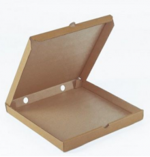 Коробка для пиццы 330*330*40 БУРАЯ