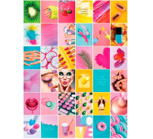 Мини открытка этикетка 10*14см в ассортименте