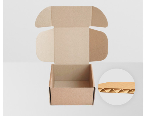 Коробка картонная самосборная 100*100*60мм СП ЧЛБ