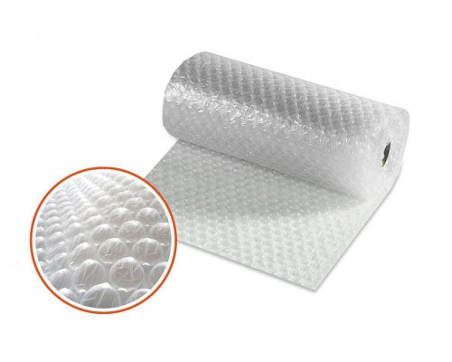 Пленка ВП. Воздушно-пузырчатая пленка 2-х слойная 500мм 5м 2сл 35гр эконом