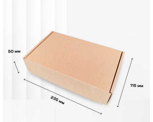 Коробка картонная самосборная 235*115*50мм СП ЧЛБ