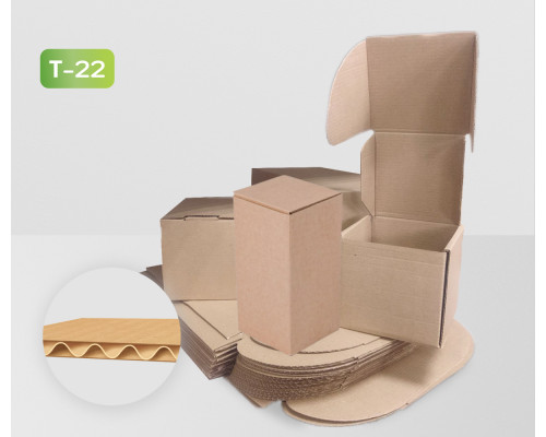 Коробка картонная самосборная 70*70*140мм СП ЧЛБ