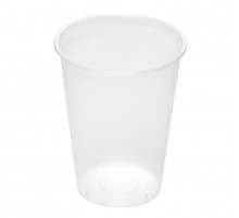 Стакан 375мл BUBBLE CUP прозрачный матовый