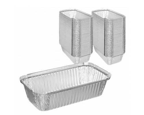 Контейнер алюминиевый с крышкой 221*117*54 940мл