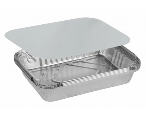 Контейнер алюминиевый с крышкой 211*151*45 860мл