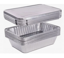 Контейнер алюминиевый с крышкой 328*261*50 3240мл