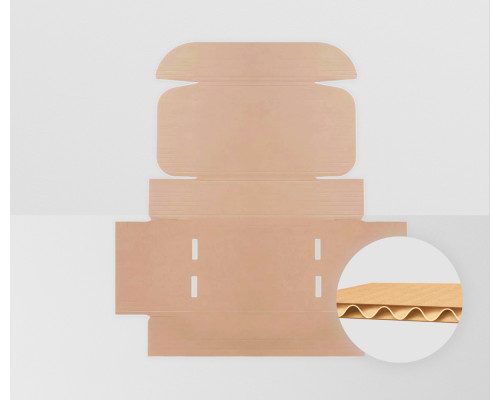 Коробка картонная самосборная 160*110*60мм СП ЧЛБ