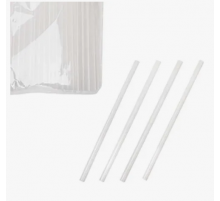 Трубочки для коктейля 400шт L-125 d-5 прямые MINI прозрачные