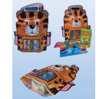 Пакет с zip-lock застежкой Тигренок 18*21см