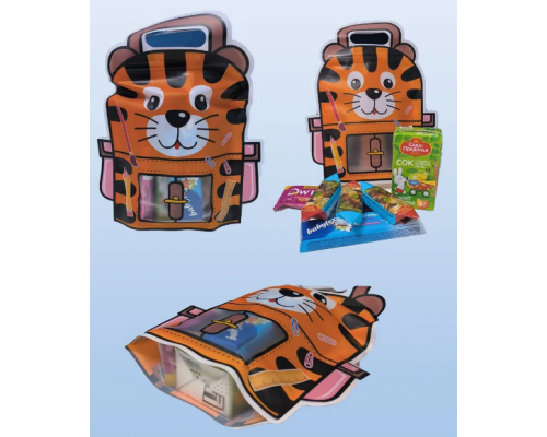 Пакет с zip-lock застежкой Тигренок 18*21см