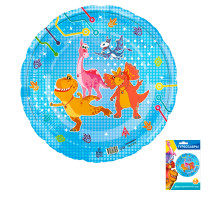 Шар фольгированный 18"/46см Турбозавры