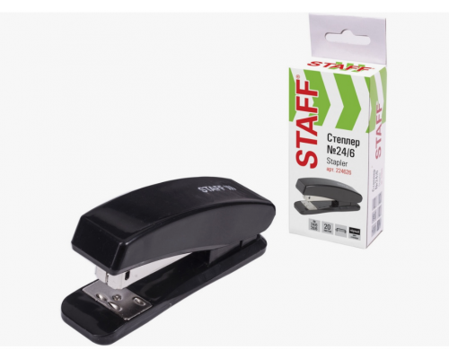 Степлер №24/6 до 20 листов STAFF