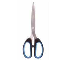 Ножницы BRAUBERG Classic+ 205мм резиновые вставки