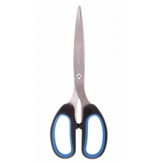 Ножницы BRAUBERG Classic+ 205мм резиновые вставки