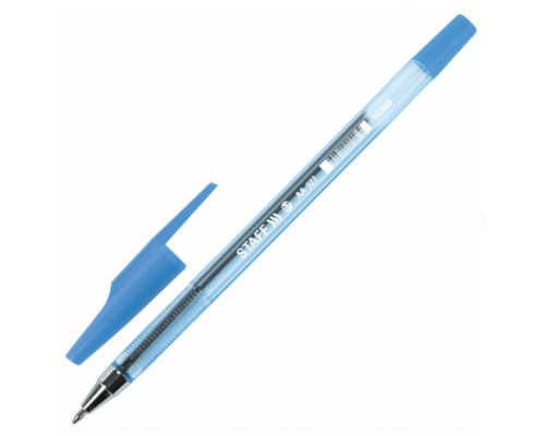 Ручка шариковая STAFF AA-927 СИНЯЯ 0,7мм линия 0,35мм