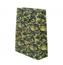 Пакет подарочный 31*41*12 Камуфляж БРАВО