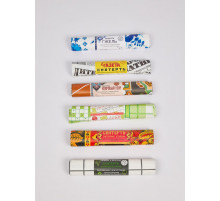 Скатерть 110*120см ПЭ рулон 3шт в ассортименте