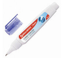 Ручка-корректор BRAUBERG, 9 мл, металлический наконечник