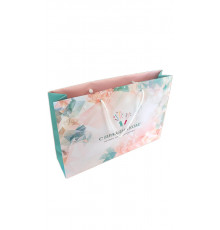 Пакет подарочный 33*22*8 С праздником