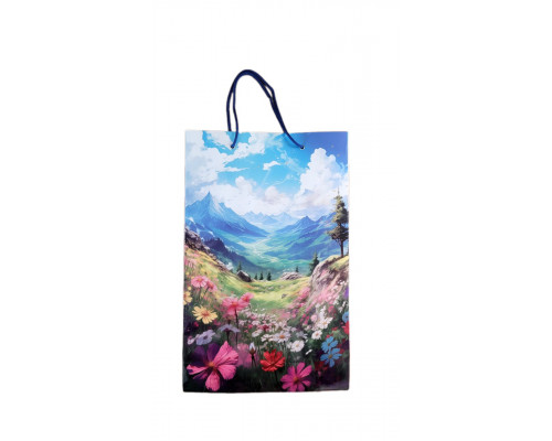Пакет подарочный 22*35*8 Пейзаж