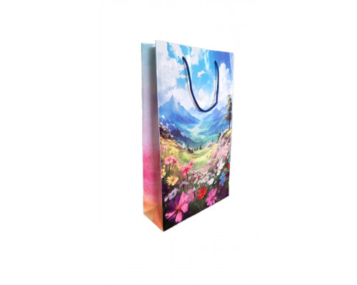 Пакет подарочный 22*35*8 Пейзаж