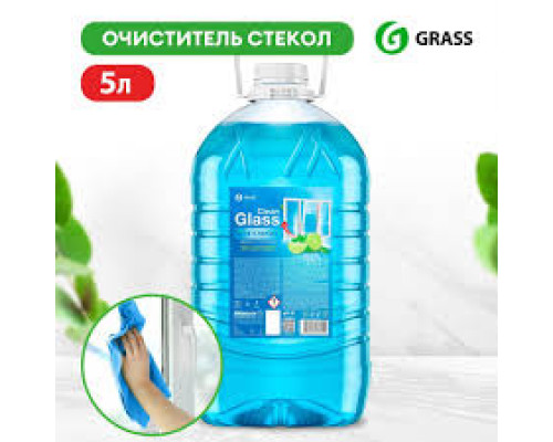Средство для мытья стекол 5л GLASS