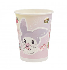 Стакан бумажный 250мл С Днем Рождения! Кавайи 6шт